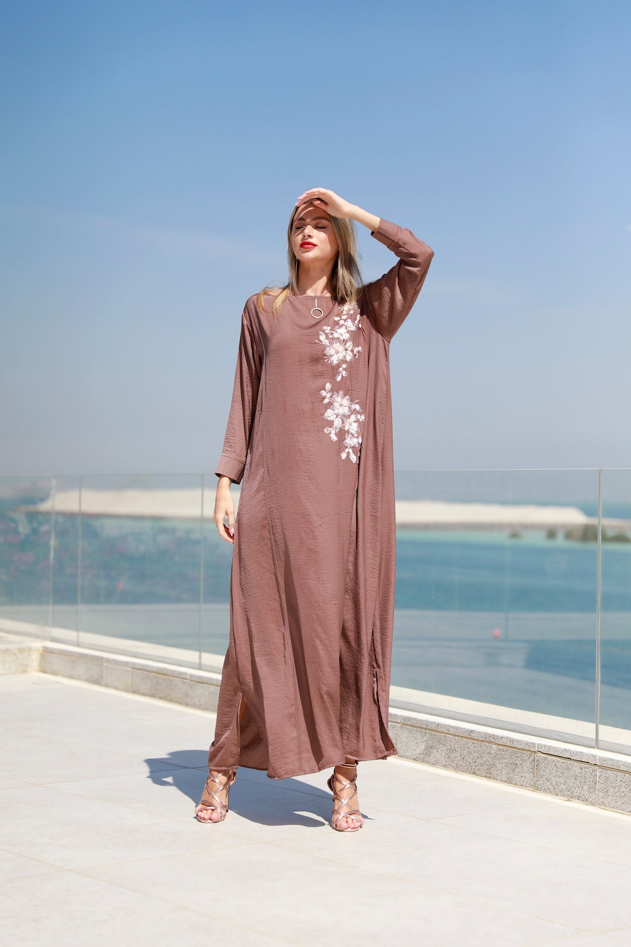 Sequin Design Kaftan