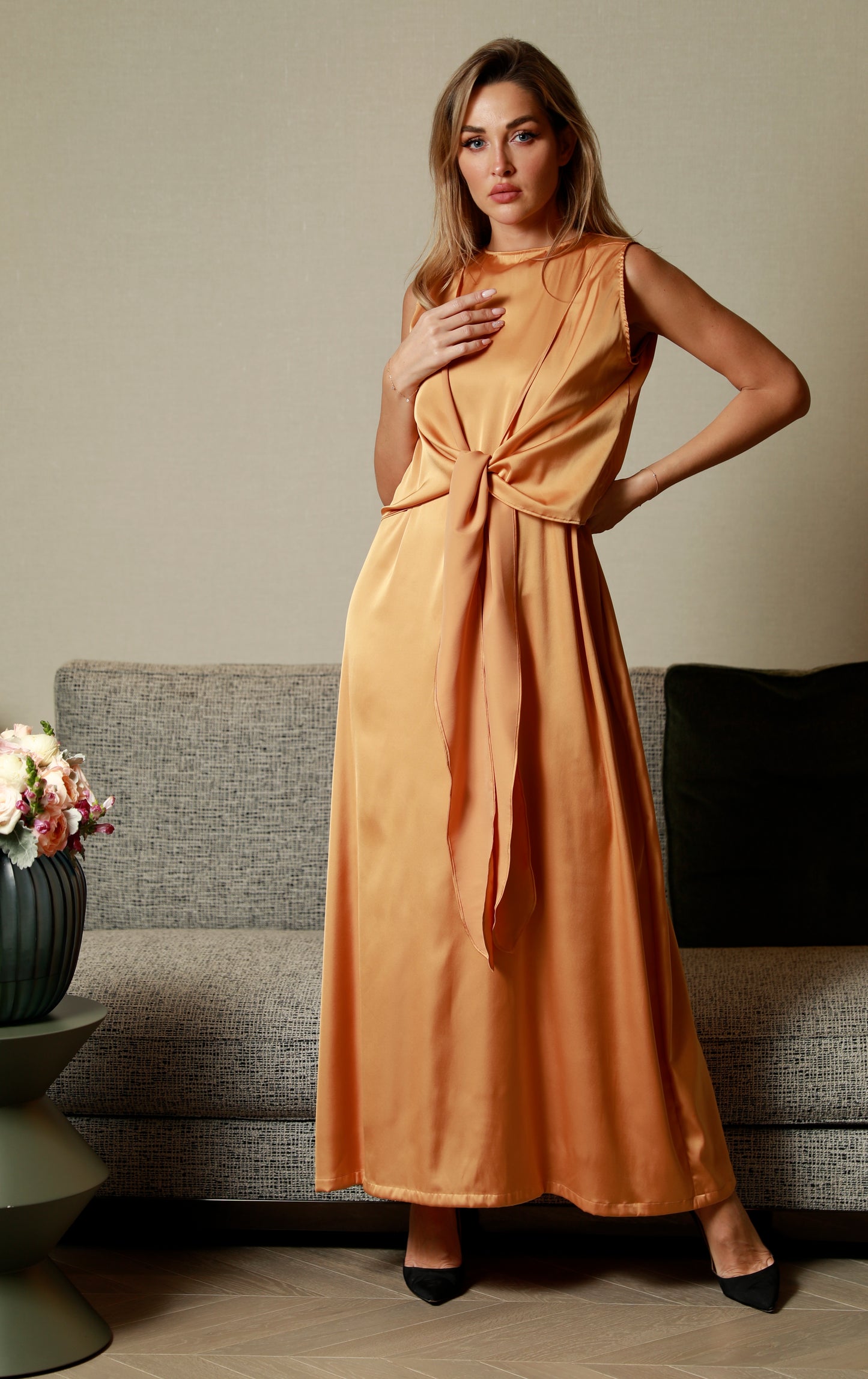 Honey Silk Dress