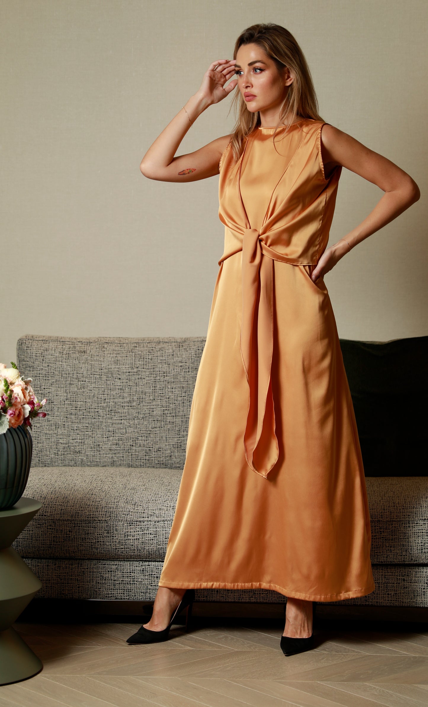 Honey Silk Dress