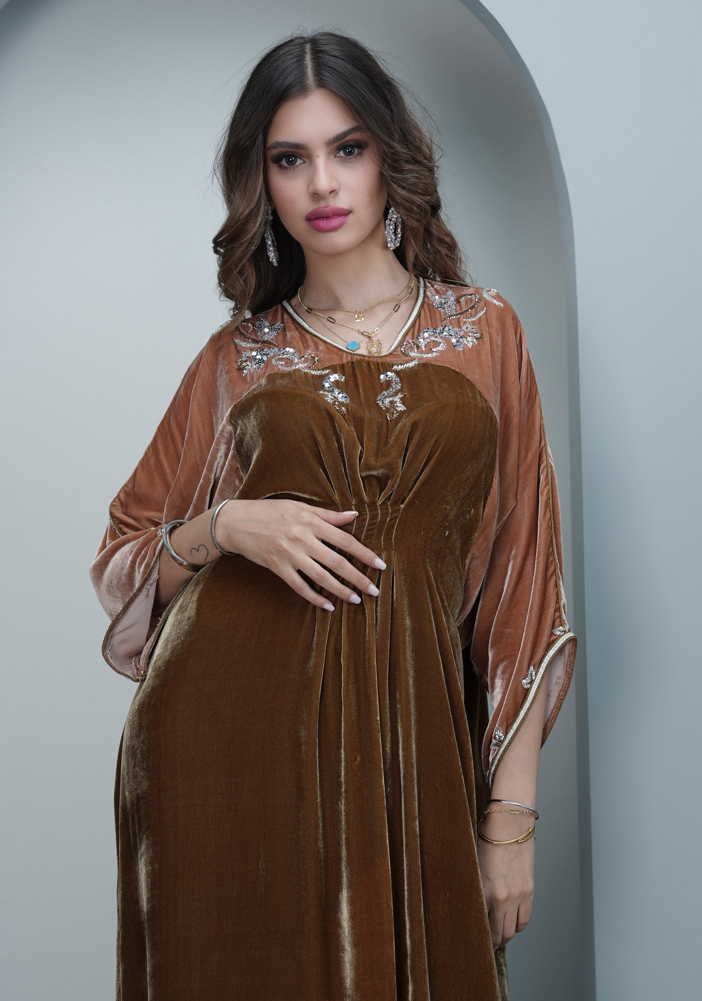 Brown Kaftan