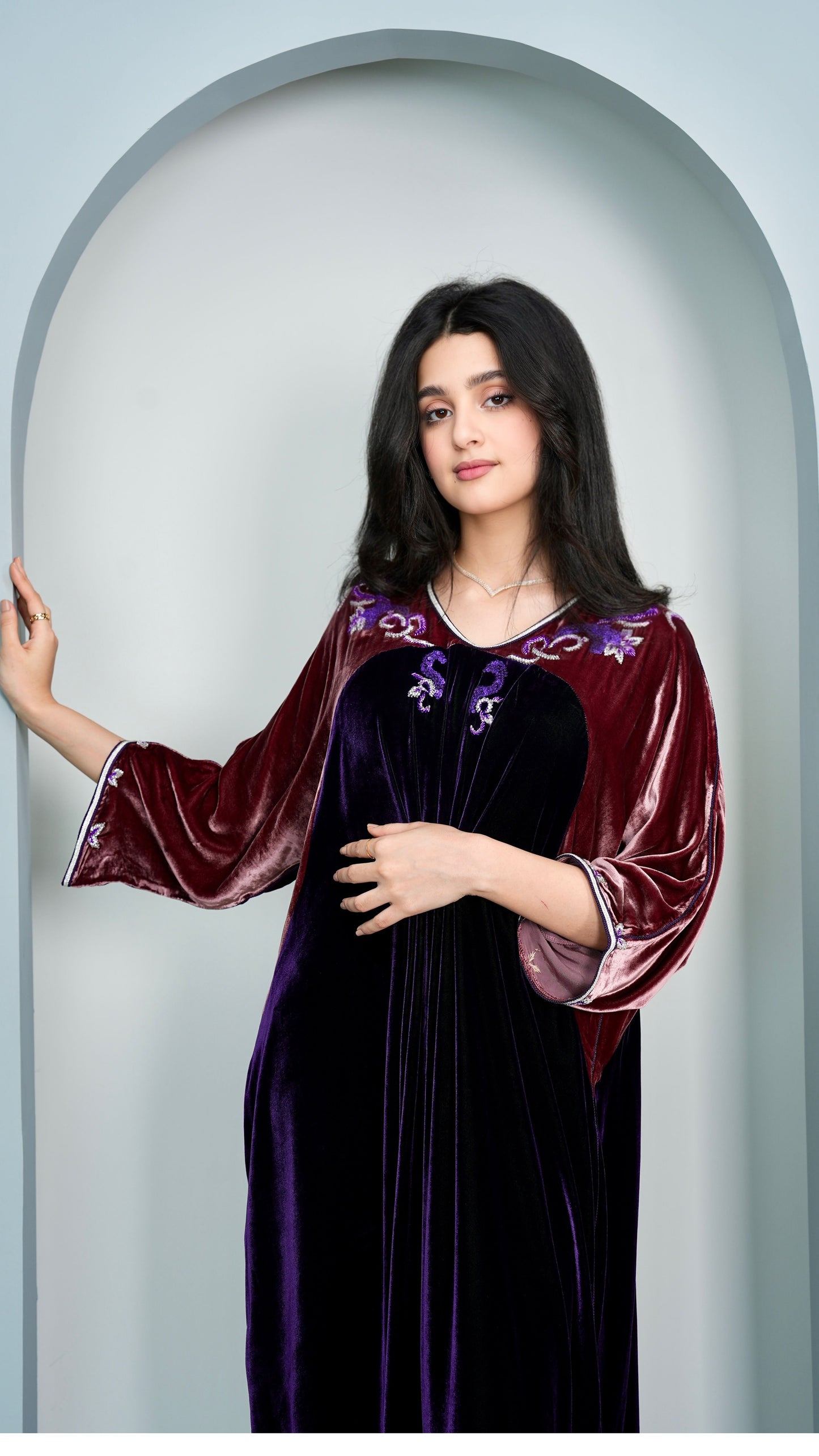 Purple Kaftan