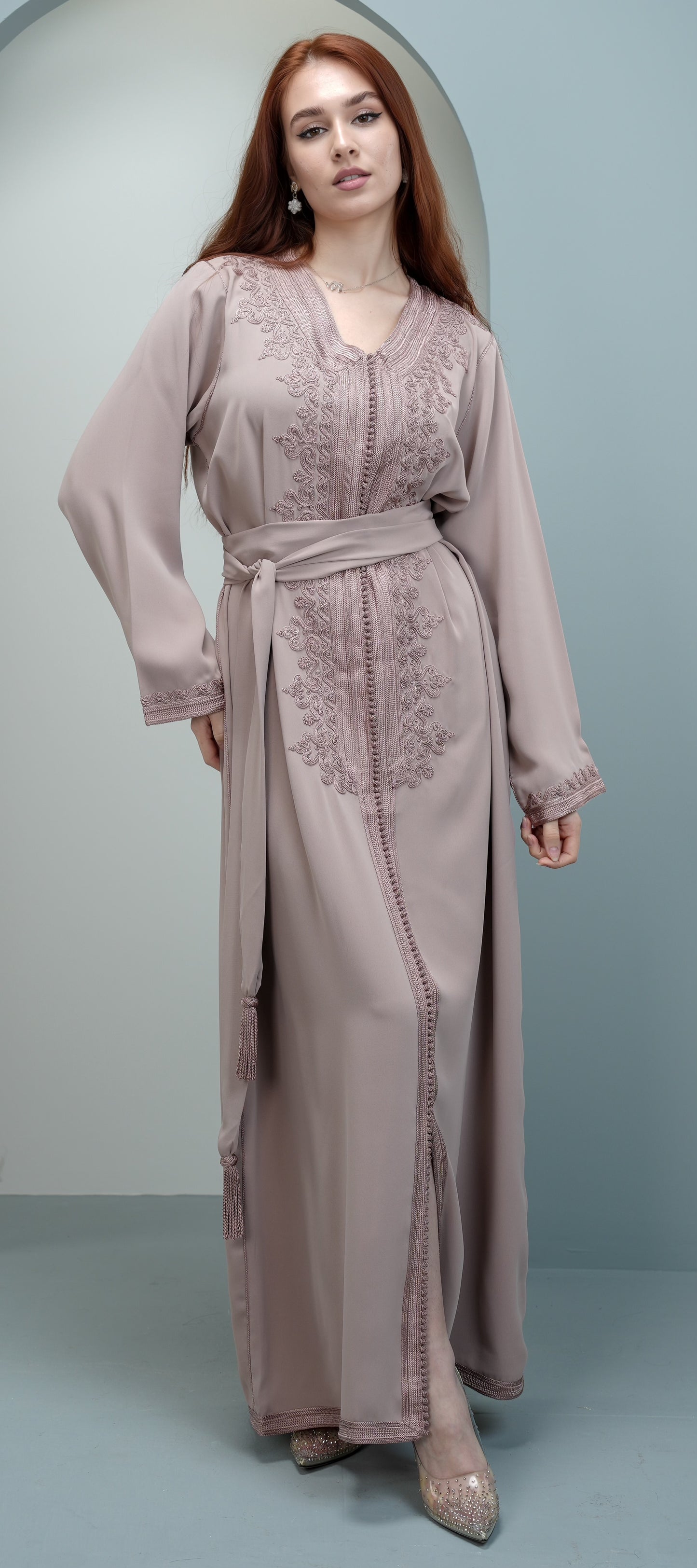 Beige Kaftan