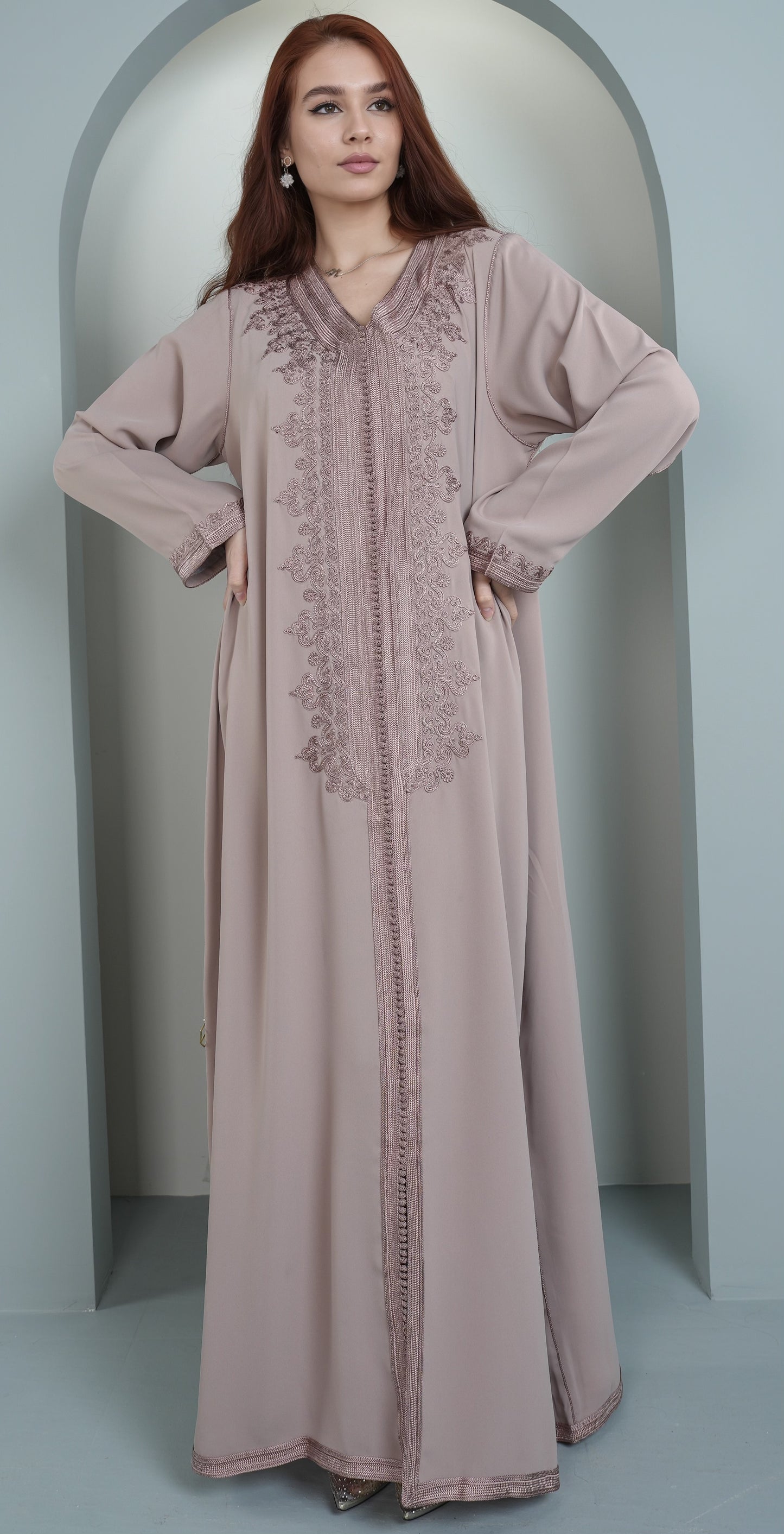 Beige Kaftan