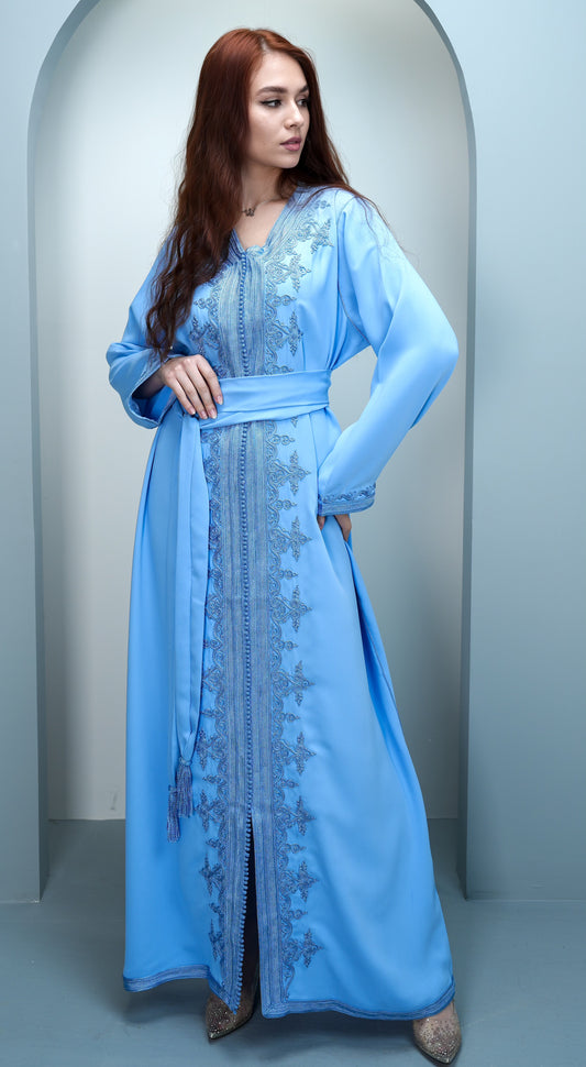 Light Blue Kaftan